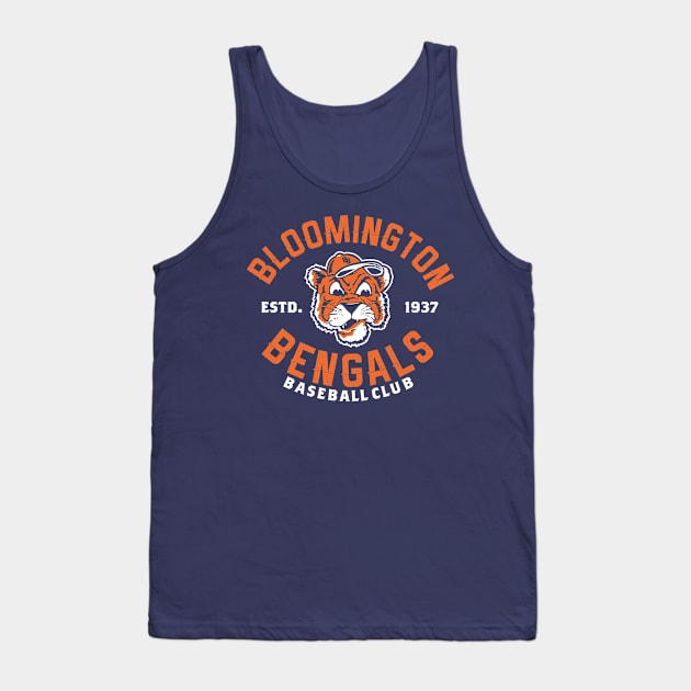 Bloomington Bengals Tank Top by MindsparkCreative